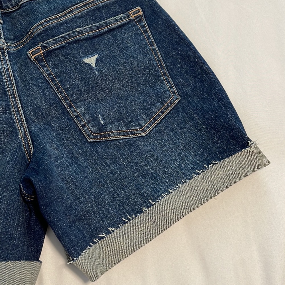 Maurices Destructed Boyfriend Denim Shorts - Picture 4 of 8